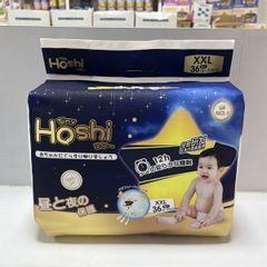 Bỉm TÃ Quần Cho Bé Tiny Hoshi 23h.shop Size XXL36 Thiết Kế 2 Lớp Chống Tràn Siêu Mỏng Thấm Hút Tốt