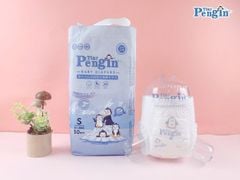 Bỉm TÃ Dán Cho Bé Tiny Pengin 23h.shop Size S50 Thiết Kế 2 Lớp Chống Tràn Siêu Mỏng Thấm Hút Tốt