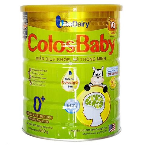 Sữa Non Colosbaby IQ Gold 0+ 800g