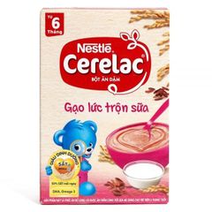 Bột Ăn Dặm Cerelac Gạo Lức Trộn Sữa (Từ 6 Tháng)