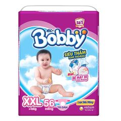 Tã Dán Bobby Siêu Thấm Khô Thoáng XXL56