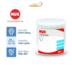 TĂM BÔNG COTTON NUK HỘP 200C