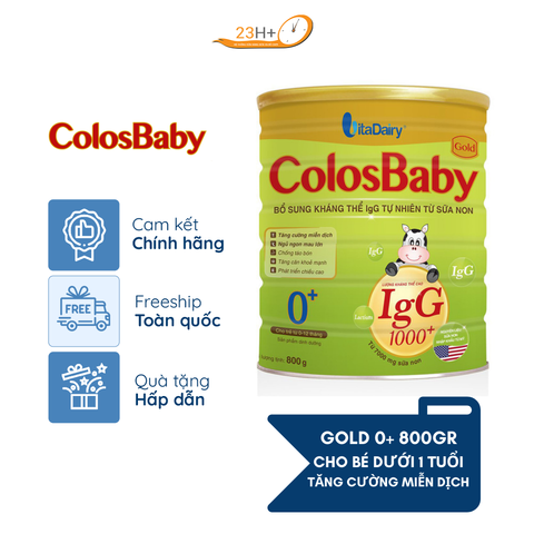 Sữa Non Colosbaby Gold 0+ 800g