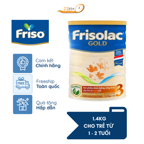 Sữa Bột Frisolac Gold 3 1.4kg (Mới)