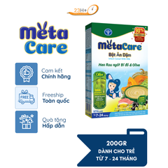 Bột ăn dặm MetaCare Heo rau ngót bí đỏ olive