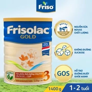 Sữa Bột Frisolac Gold 3 1.4kg (Mới)