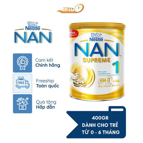 Sữa Bột Nan Supreme 1 400g Mới