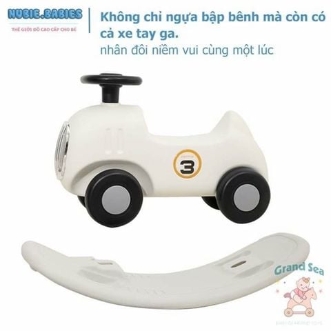 Xe Bập Bênh Babypods Đa Năng Cho Bé - Nhựa Việt Nhật