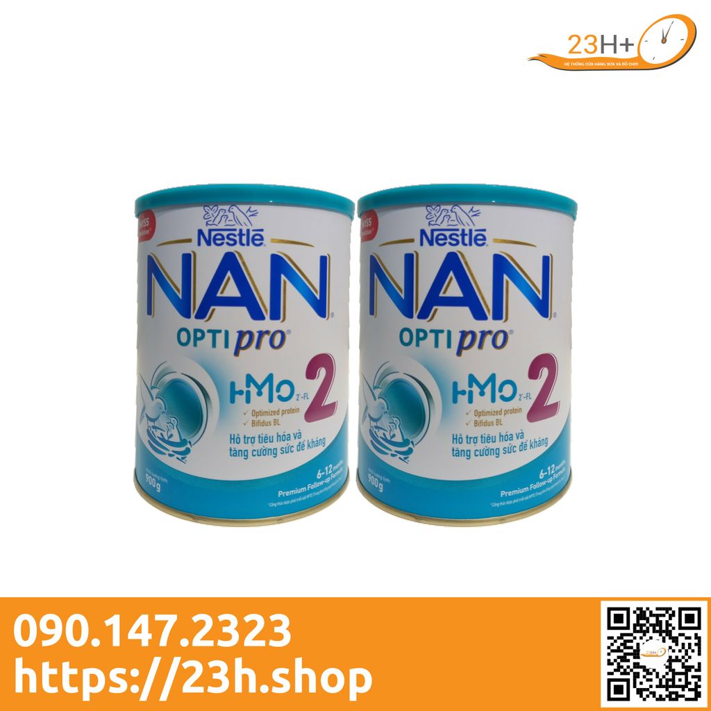 Sữa Bột Nan Optipro 2 900g (Mới)