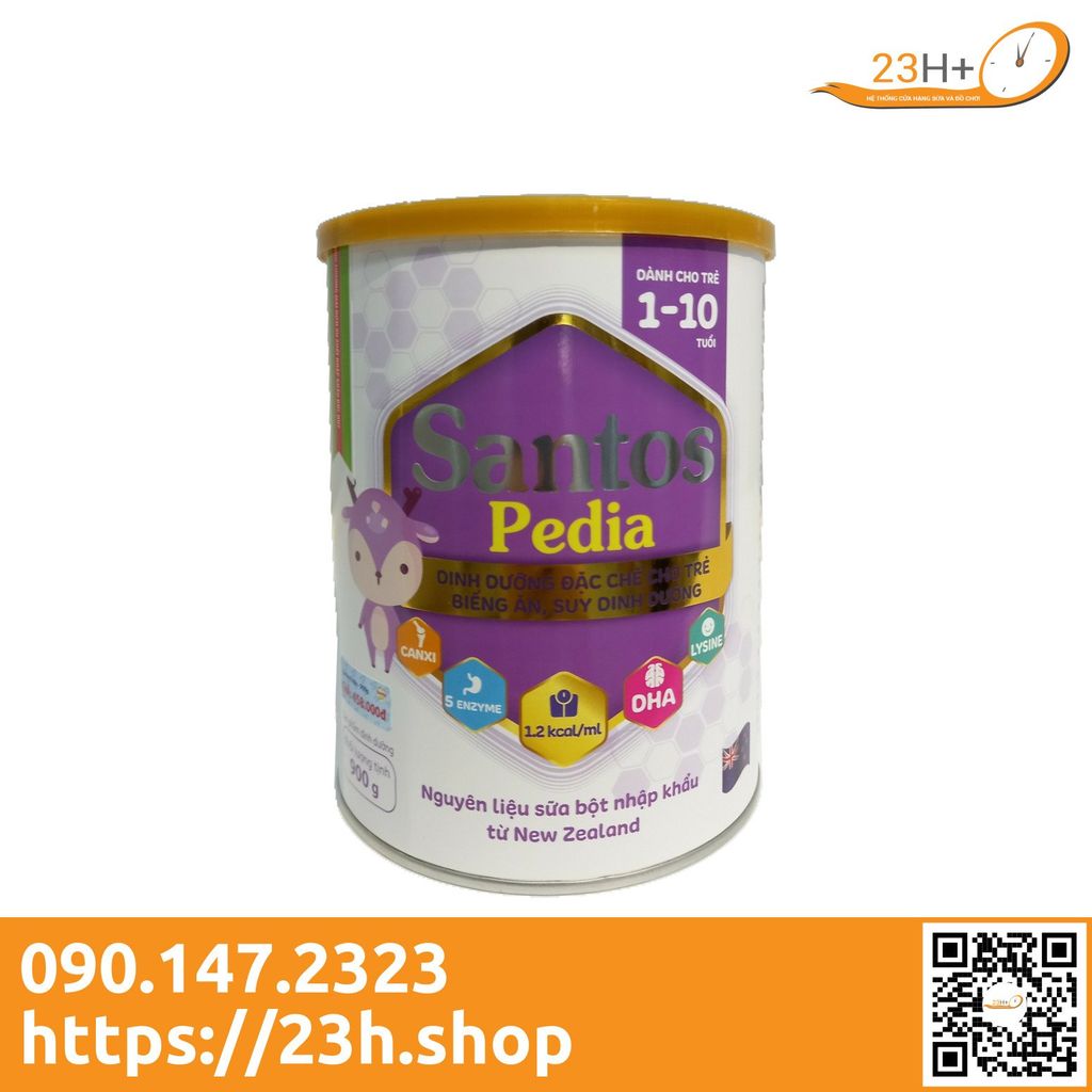 Sữa Bột Santos Pedia 900g