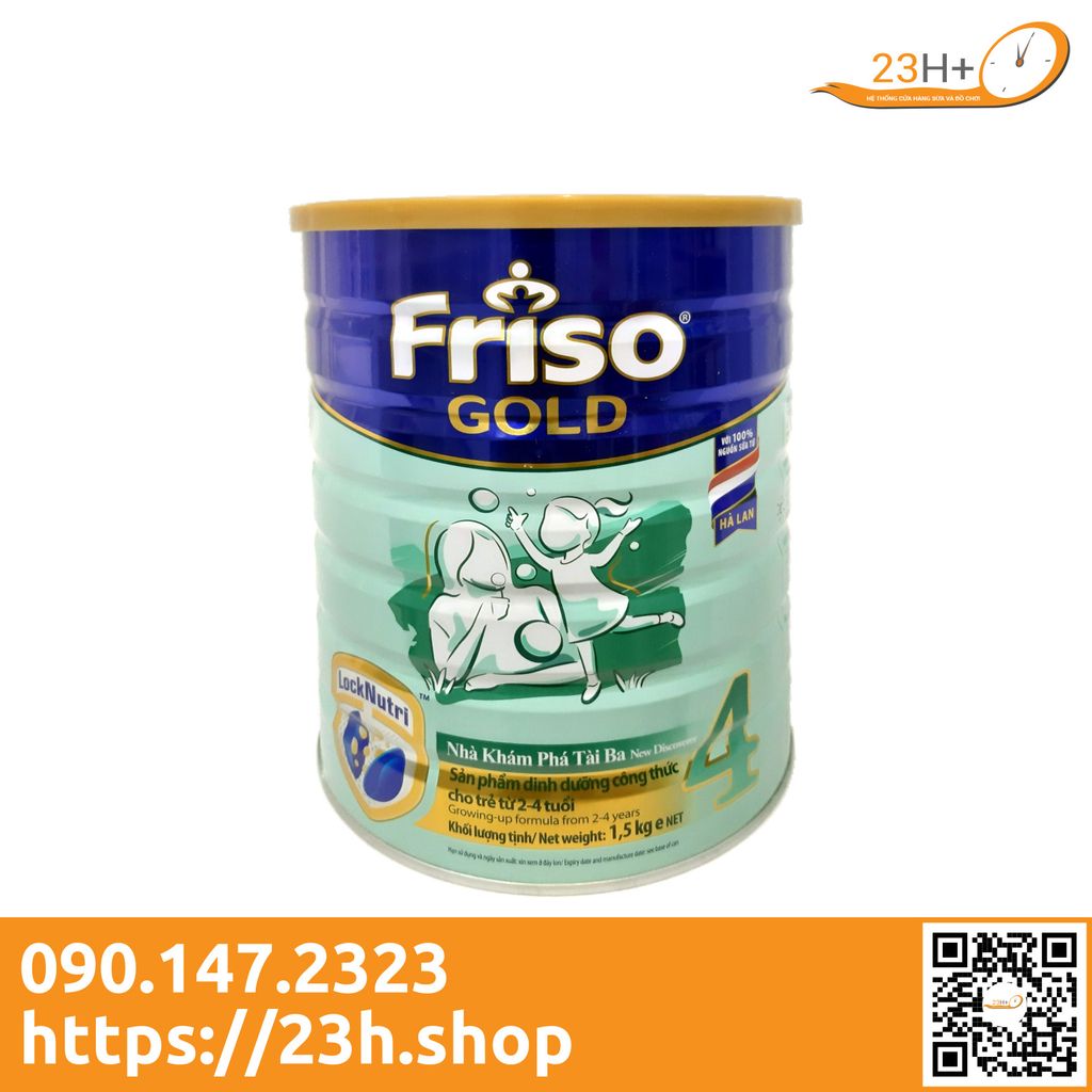 Sữa Bột Frisolac Gold 4 1500g