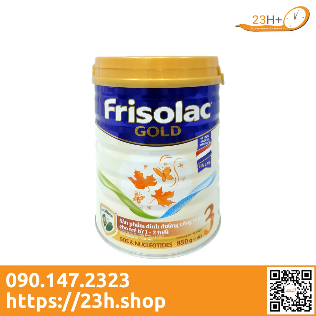 Sữa Bột Frisolac Gold 3 850g (Mới)