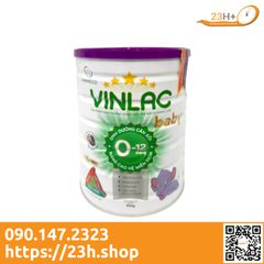Sữa Bột Vinlac Baby 0-12 900g