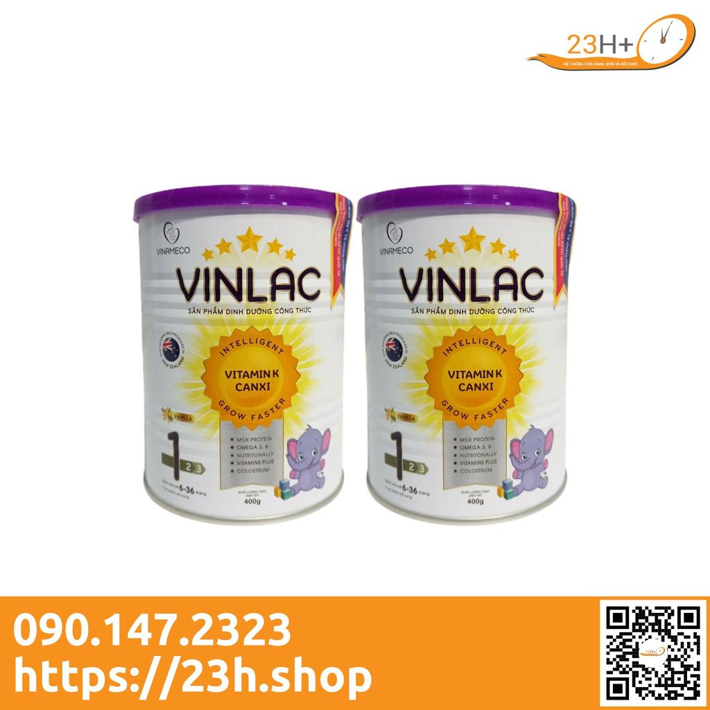 Sữa Bột Vinlac 1 6-36 400g