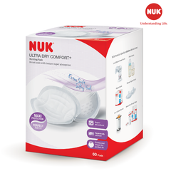 LÓT THẤM SỮA COTTON NUK HỘP 60 CÁI