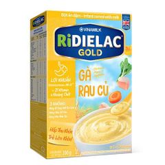 Bột Ăn Dặm Ridielac Gold Gà Rau Củ 200g