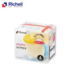 Cốc tập uống 3 giai đoạn Richell (Vàng)