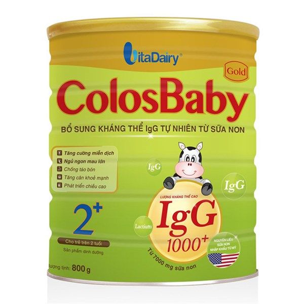 Sữa Non Colosbaby Gold 2+ 800g