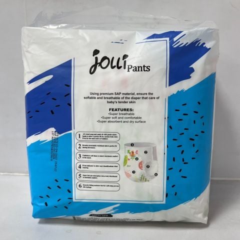 Bỉm/Tã Quần Trẻ Em Jolli Traders L Cho bé từ 9-14kg