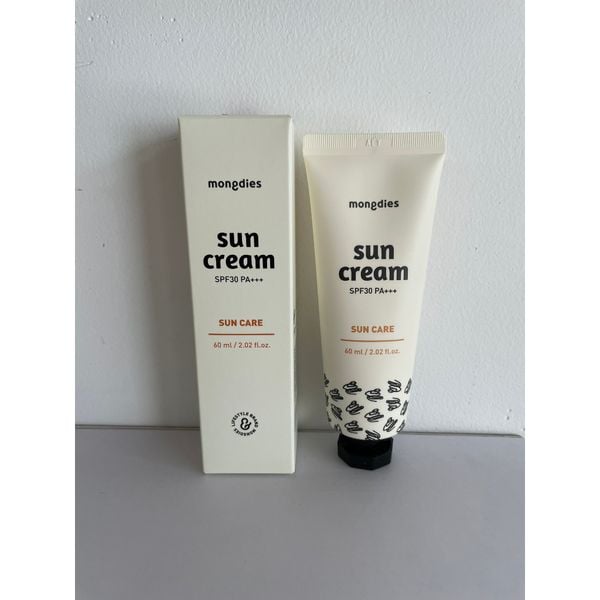 Kem chống nắng SPF 30 PA +++ Mongdies Excellent Sun Cream Tuýp 60ml