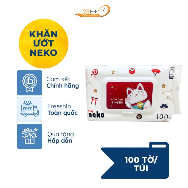 Khăn Ướt Cao Cấp Tiny Neko - Hàng chính hãng