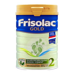 Sữa Bột Frisolac Gold 2 850g (Mới)