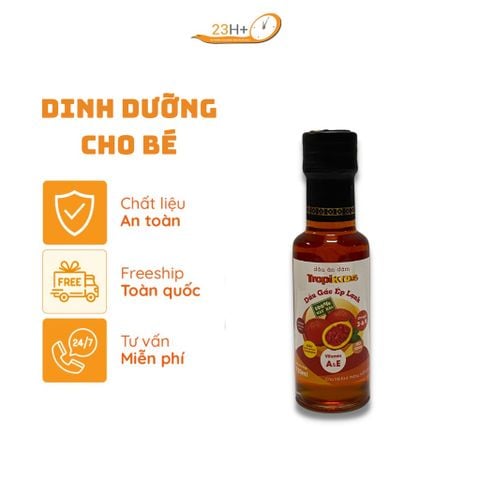 DẦU ĂN DẶM GẤC TROPIKIDS 120ML