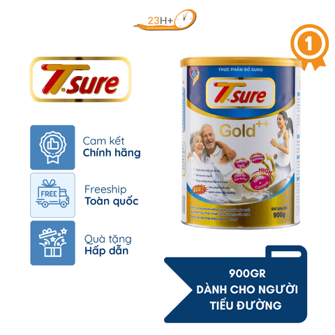 Sữa Bột T.sure Gold++ 900gr Dành Cho Người Tiểu Đường