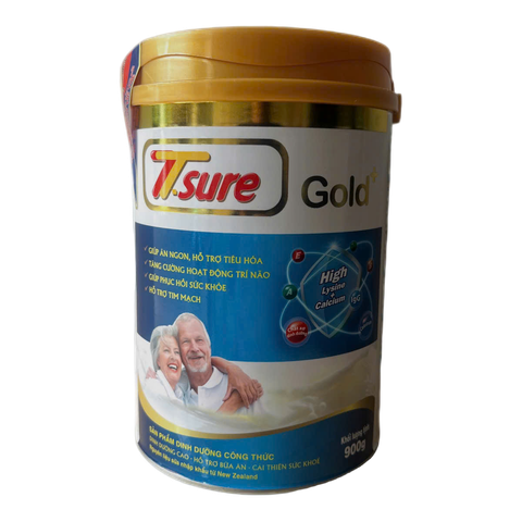 TSURE GOLD 900GR (Sữa bột Tsure Gold dành cho người lớn tuổi và bệnh nhân cần phục hồi sức khỏe 900gr)