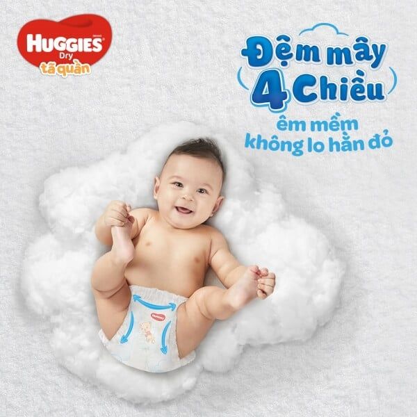 Bỉm/Tã Quần Huggies Size XXL54