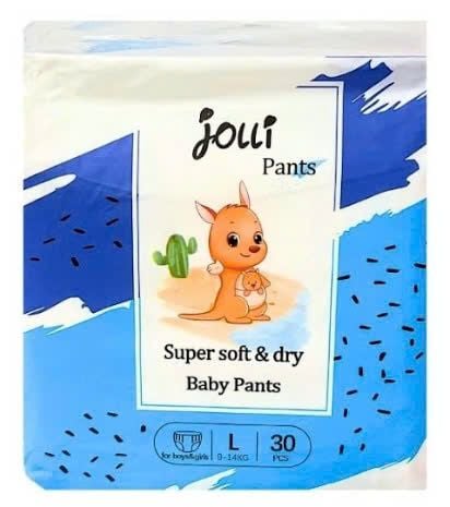 Bỉm/Tã Quần Trẻ Em Jolli Traders L Cho bé từ 9-14kg