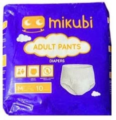 TÃ QUẦN NGƯỜI LỚN MIKUBI SIZE M 85-115CM