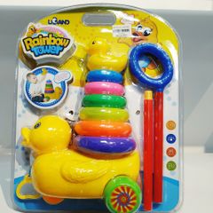 Đồ Chơi Vịt Cầu Vồng Cho Bé