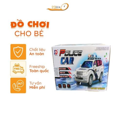 Đồ Chơi Xe Cảnh Sát Chạy Bằng Đà Cho Bé