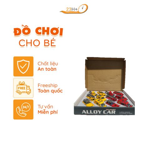 Đồ Chơi Hộp Mô Hình Xe Oto Bằng Sắt Cho Bé