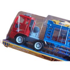 Đồ Chơi Xe Vận Chuyển Ô Tô 2 Tầng Chạy Bằng Đà Cho Bé