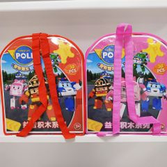 Đồ Chơi Xếp Lego Hình Poli Cho Bé