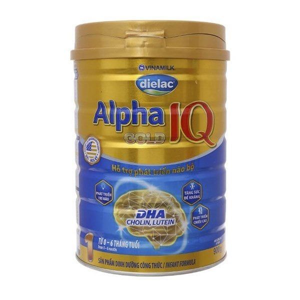 Sữa Bột Dielac Alpha IQ Gold 1 900g