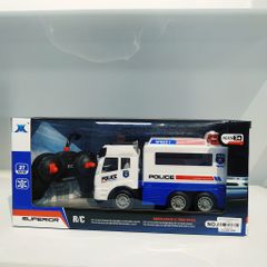 Đồ Chơi Xe Cảnh Sát Có Điều Khiển Cho Bé
