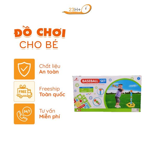 Bộ Đồ Chơi Đánh Bóng Chày Cho Bé