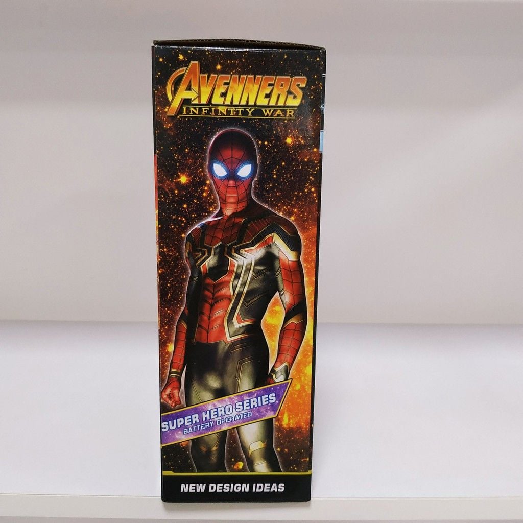 Đồ Chơi Siêu Nhân Nhên Spiderman Biệt Đội Siêu Anh Hùng Bằng Nhựa Cho Bé