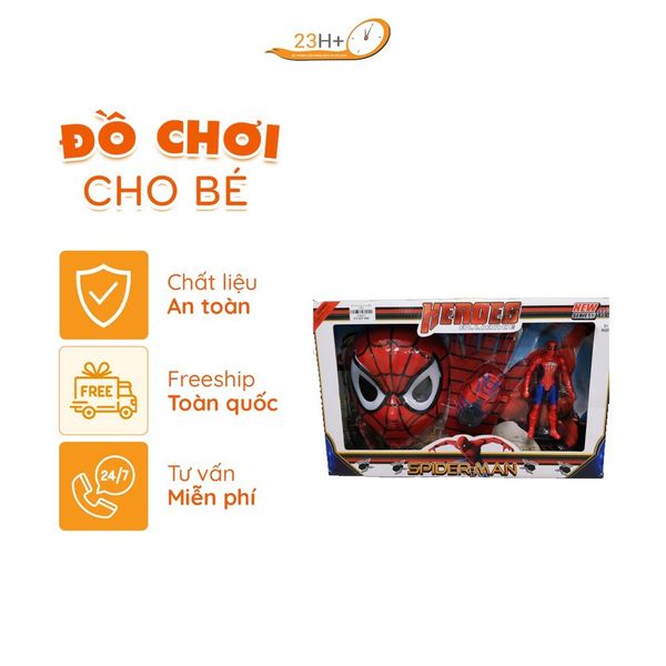 Đồ Chơi Phụ Kiện Hóa Thân Thành Spiderman Người Nhện Cho Bé