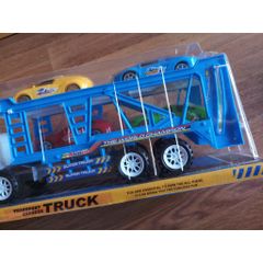 Đồ Chơi Xe Vận Chuyển Ô Tô 2 Tầng Chạy Bằng Đà Cho Bé