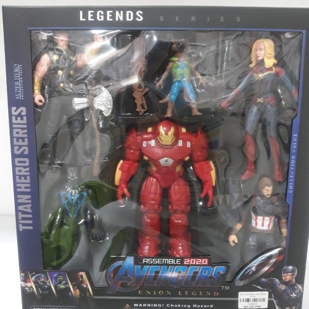 Đồ Chơi Bộ Mô Hình Biệt Đội Siêu Anh Hùng 6 Nhân Vật AvengersĐồ Chơi Bộ Mô  Hình Biệt Đội Siêu Anh Hùng 8 Nhân Vật Avengers  23H Mẹ  Bé