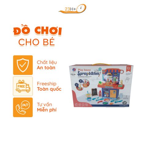 Đồ Chơi Bộ Bếp Nấu Ăn Cho Bé Gái