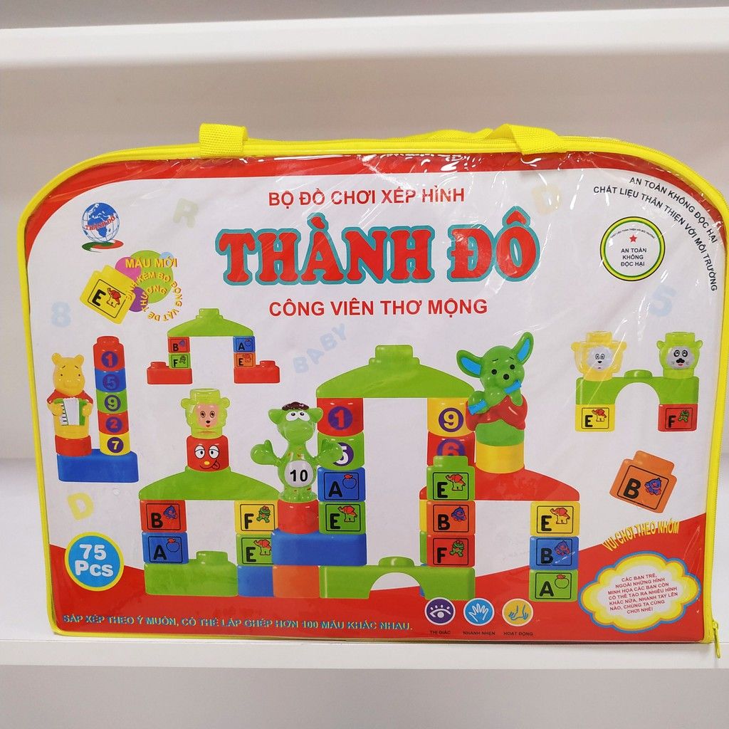Đồ Chơi Xếp Hình Thành Đô Cho Bé