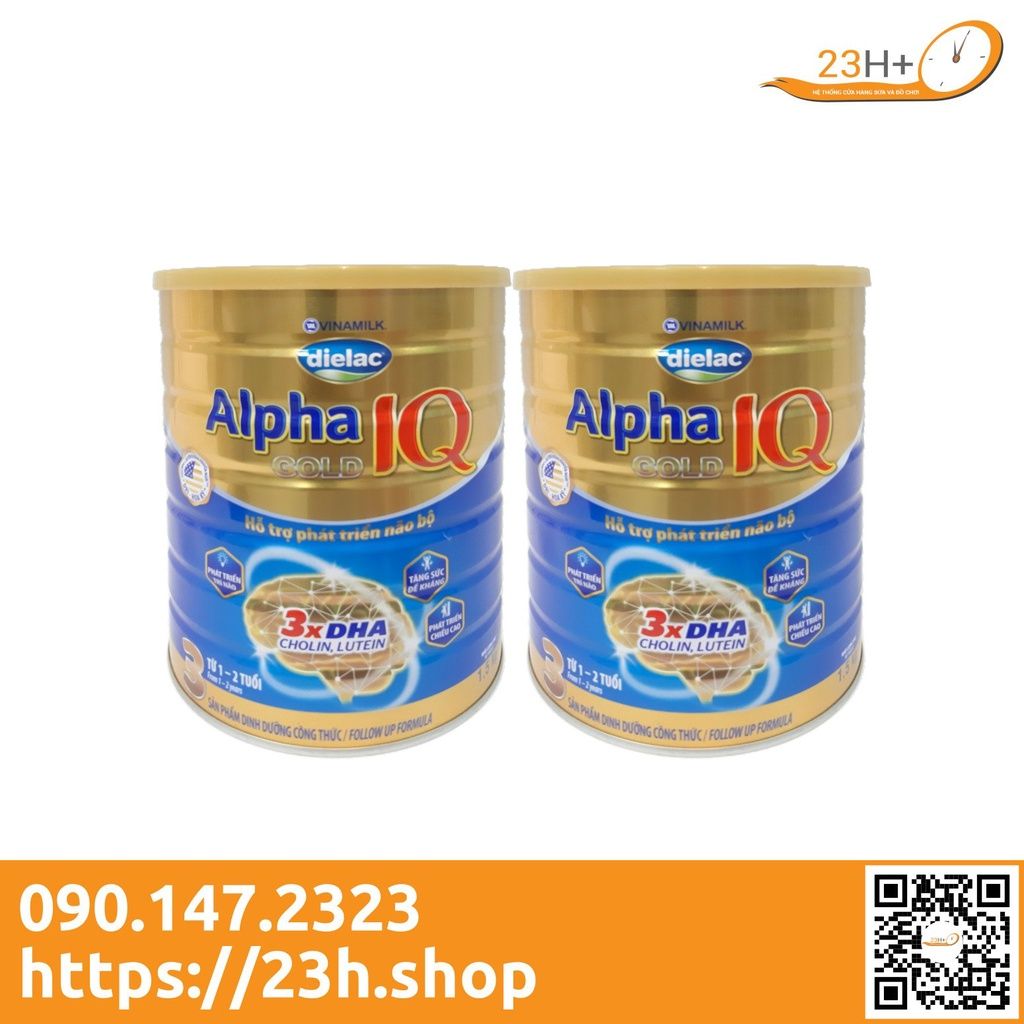 Sữa Bột Dielac Alpha IQ Gold 3 1.5kg