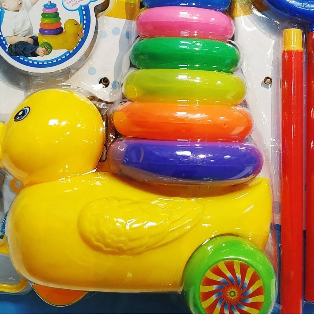 Đồ Chơi Vịt Cầu Vồng Cho Bé