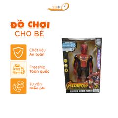 Đồ Chơi Siêu Nhân Nhên Spiderman Biệt Đội Siêu Anh Hùng Bằng Nhựa Cho Bé