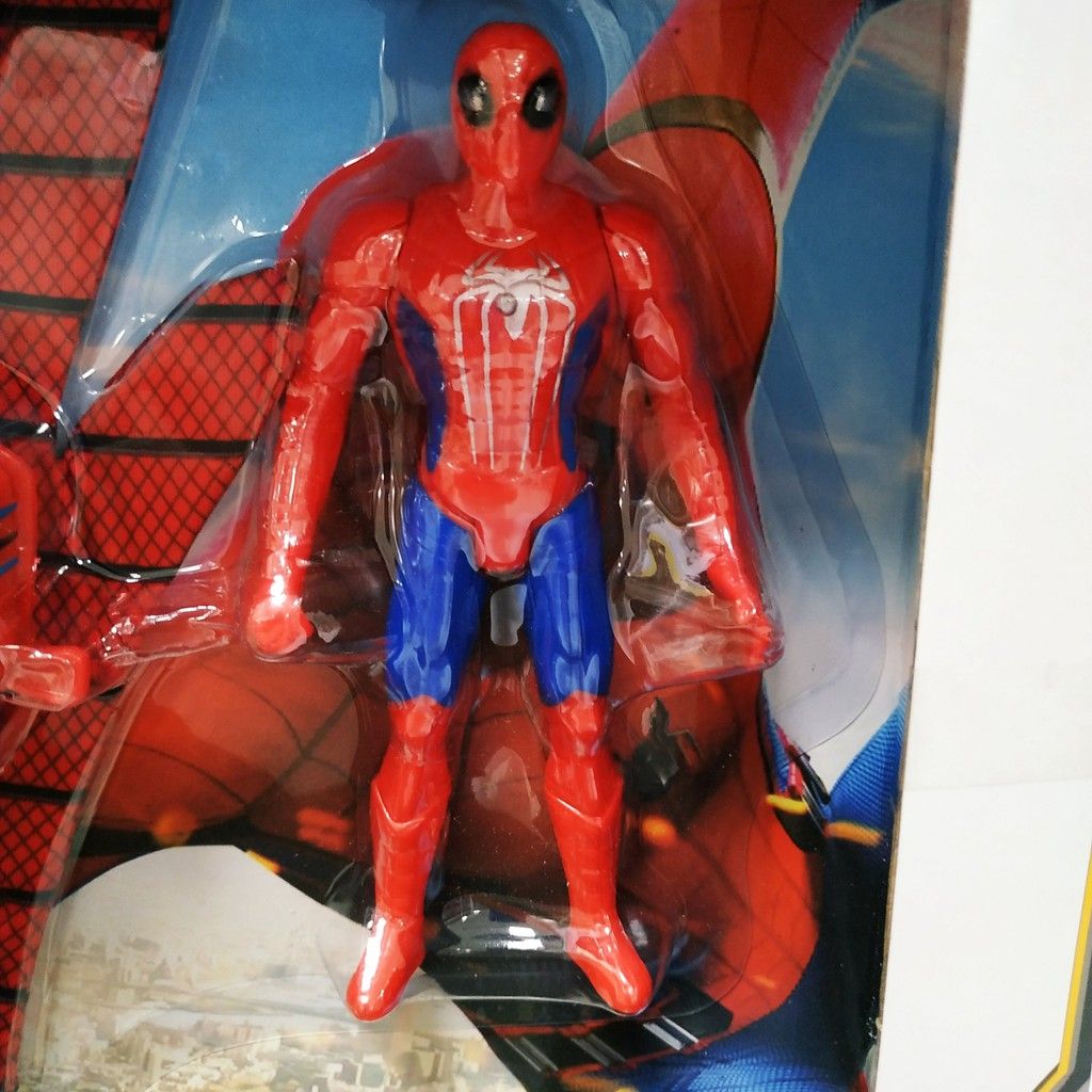 Đồ Chơi Phụ Kiện Hóa Thân Thành Spiderman Người Nhện Cho Bé